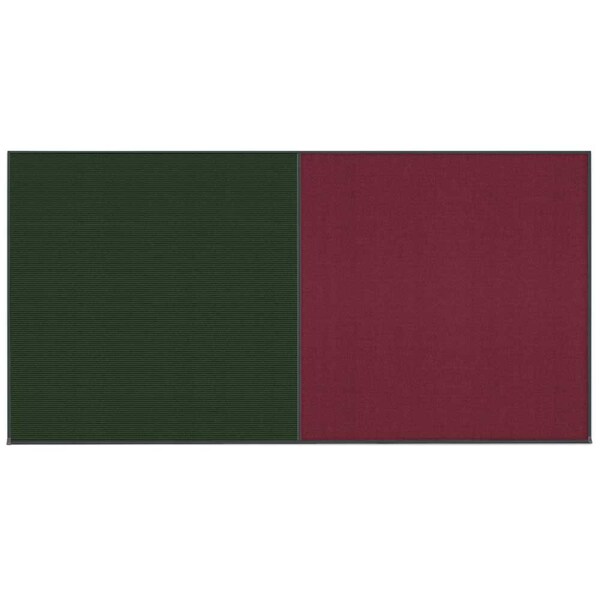 Enclosed Corkboard, 1 Door, 60"x36", 4" Fra